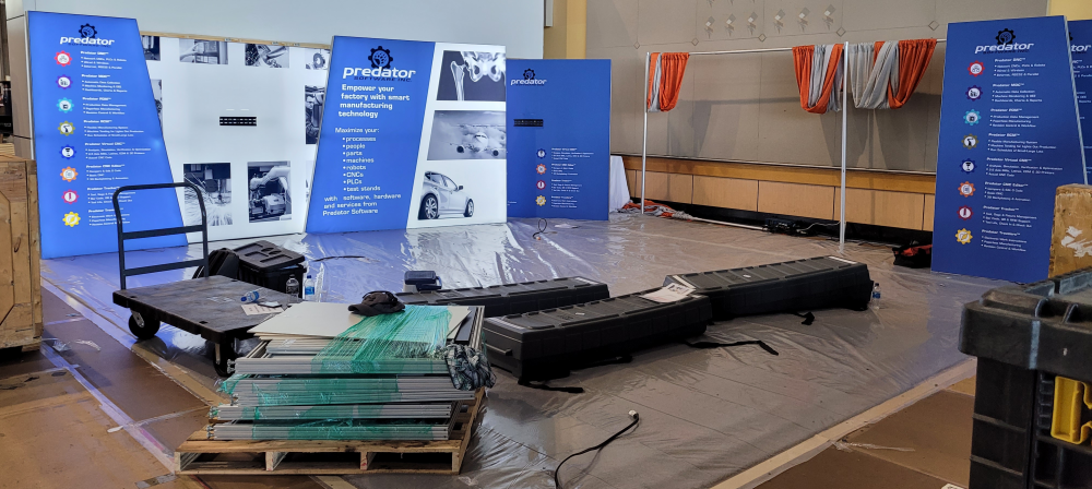 Predator Software setup at IMTS 2022