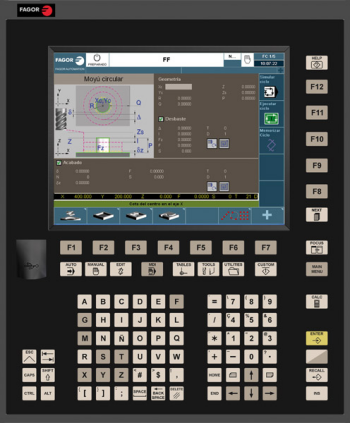 Predator DNC with Fagor CNC