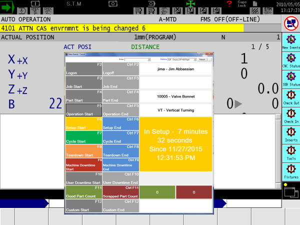 Predator MDC Software for Okuma CNCs