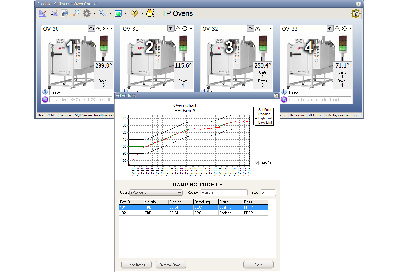 Predator Oven Control software