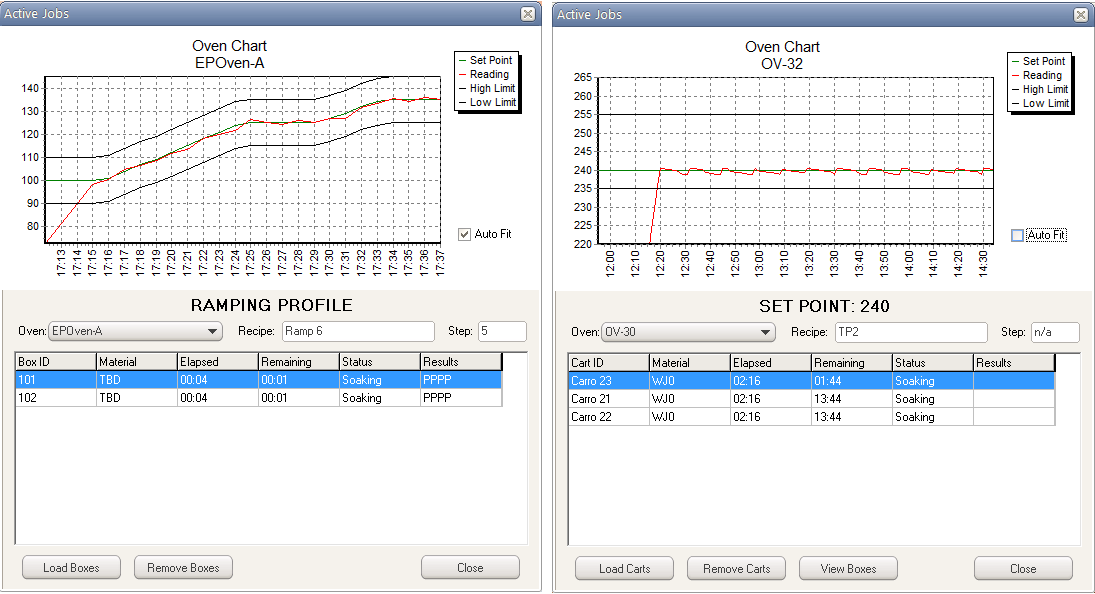 Predator Oven Control Ramp Profile