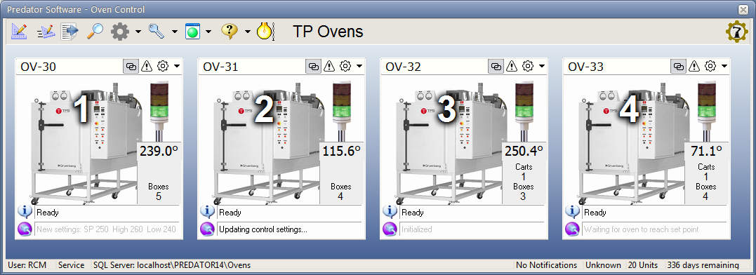 Predator Oven Control Software