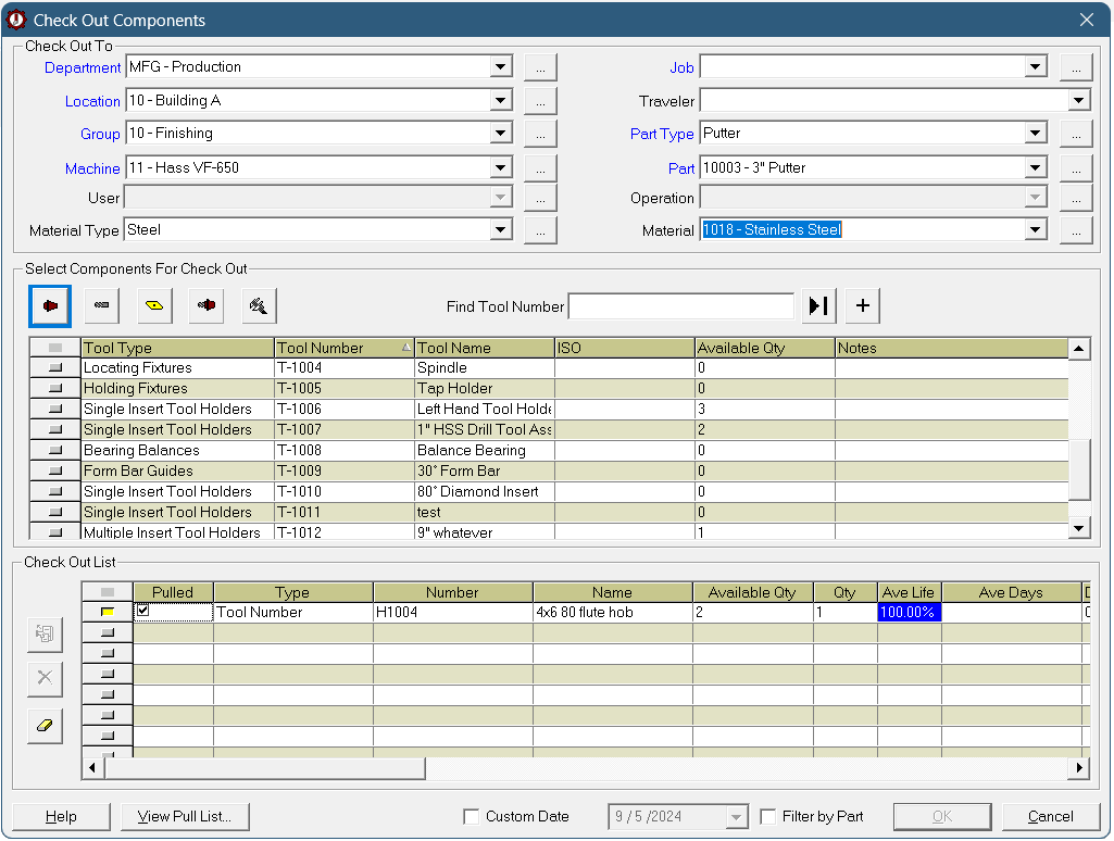 Real-Time CheckOut and Check In