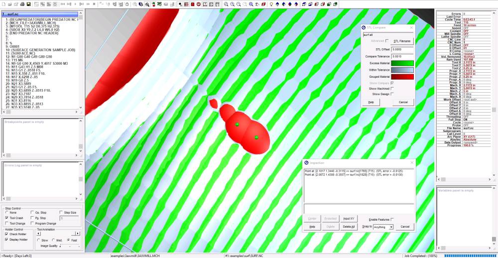 Predator Virtual CNC - CAD Compare
