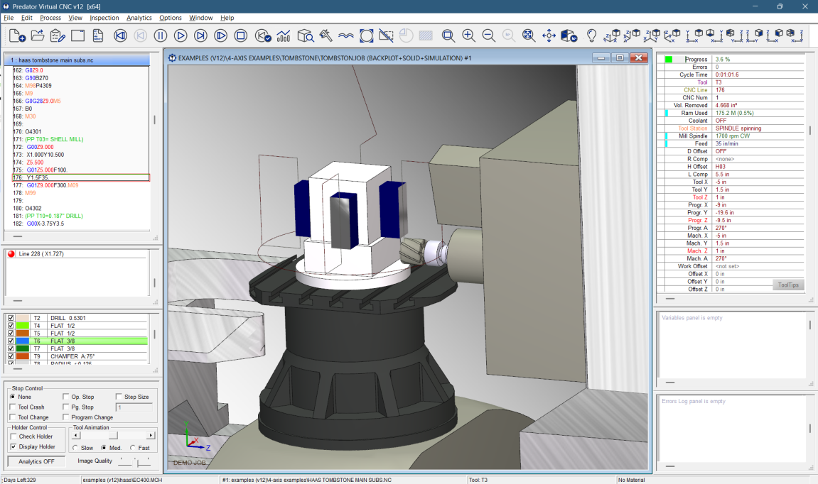 Predator Virtual CNC Software