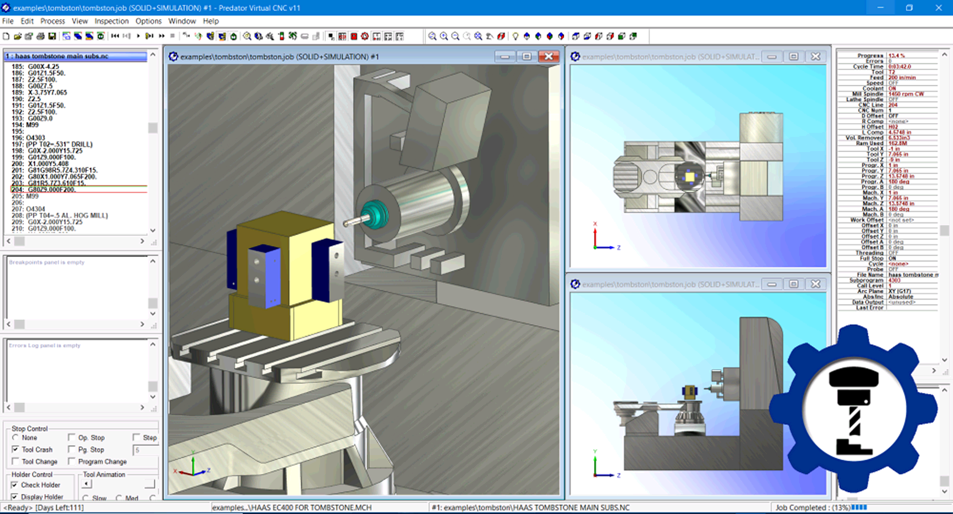 Predator Virtual CNC Software